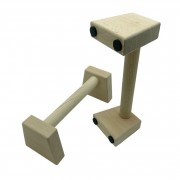 Паралетсы, упоры для отжимания деревянные Wood Gym Push Up NE-WD-30 из бука 30 см 2 шт