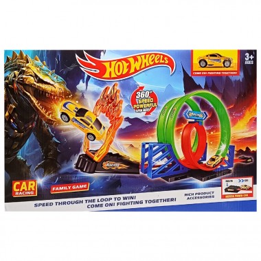 Игровой набор Автотрек Racing high speed 6611T 1 машинка в комплекте