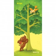 Картонная книжечка Умный малыш Противоположности 1630002, 16 страниц