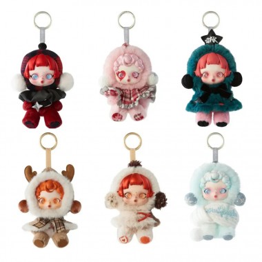 Детская мягкая игрушка-брелок Skull Panda Winter Symphony PPM-285 в ассортименте