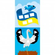 Мозаїка з наліпок