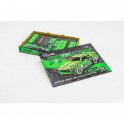 Деревянный 3D конструктор Mustang GT Puz-00640, 162 детали