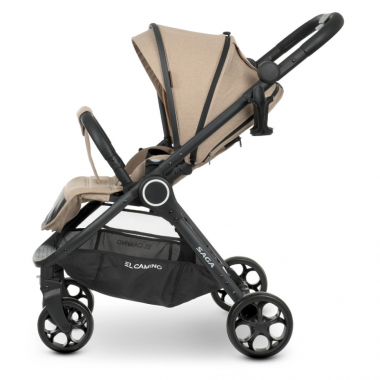 Коляска детская универсальная 2в1 EL CAMINO ME 1085 Denim Beige