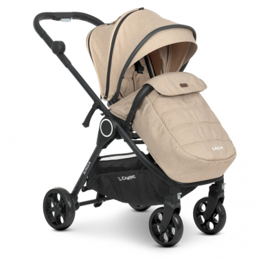 Коляска детская универсальная 2в1 EL CAMINO ME 1085 Denim Beige