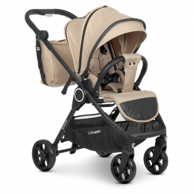 Коляска детская универсальная 2в1 EL CAMINO ME 1085 Denim Beige