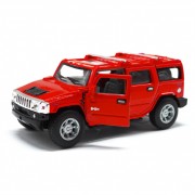Колекційна іграшкова машинка HUMMER H2 SUV KT5337W інерційна  Червоний