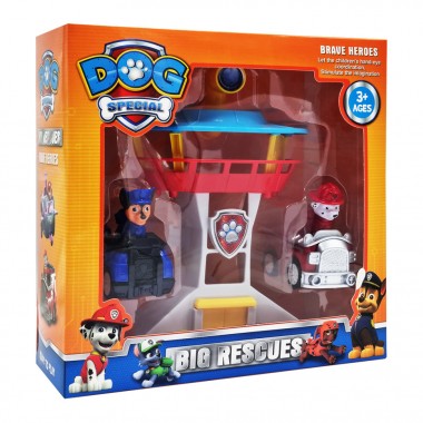 Ігровий набір фігурок Щенячий патруль XS802-2 з базою та транспортом Ігровий набір фігурок Щенячий патруль XS802-2 з базою та транспортом