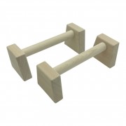 Паралетсы, упоры для отжимания деревянные Wood Gym Push Up NE-WD-40 из бука 40 см 2 шт