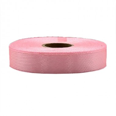 Атласная лента для рукоделия АБ-633, 1,2см x 23 м, Розово-персиковый