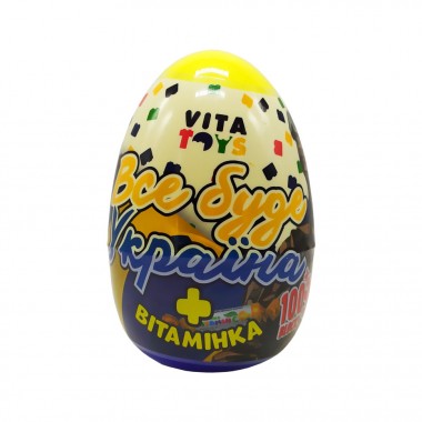 Конструктор в яйце Все буде Украина  Vita Toys VTK 0090 100 деталей