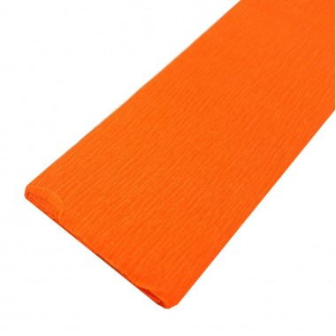 Гофрированная бумага Josefotten KR35-8015 оранжевый 35%, 27г/м2