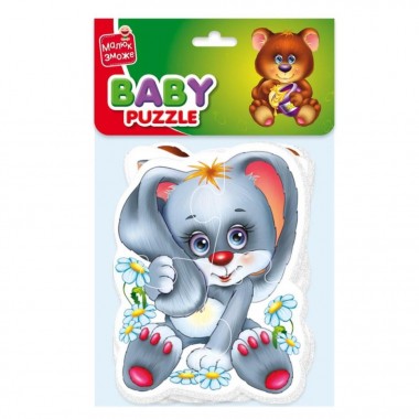 Детские беби пазлы "Лесные жители" VT1106-79 на укр. языке