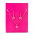 Бижутерия детская 2 в 1 Stars Fashion T24608 серьги + подвеска Бижутерия детская 2 в 1 Stars Fashion T24608 серьги + подвеска
