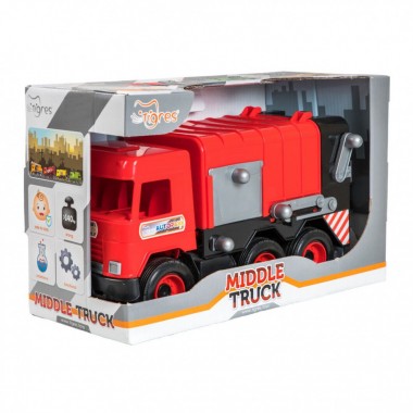 Іграшковий сміттєвоз "Middle truck" 39488 з контейнером