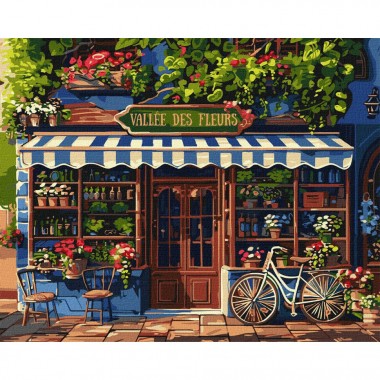 Картина по номерам Долина цветов KHO3649 40х50 см Картина по номерам Долина цветов KHO3649 40х50 см