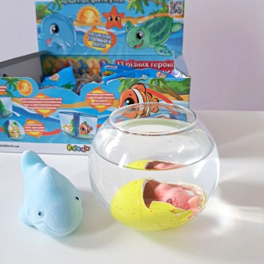 Растущая игрушка Жители тропических морей #sbabam 77/CN-2020 в яйце «Tropical Eggs»
