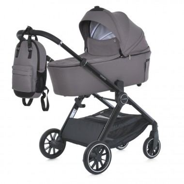 Коляска дитяча універсальна 2 в 1 GENESIS ME 1126 Taupe Gray
