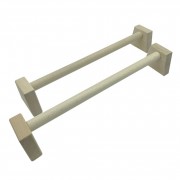 Паралетсы, упоры для отжимания деревянные Wood Gym Push Up NE-WD-50 из бука 50 см 2 шт