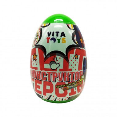 Конструктор в яйце Герои  Vita Toys VTK 0074 100 деталей