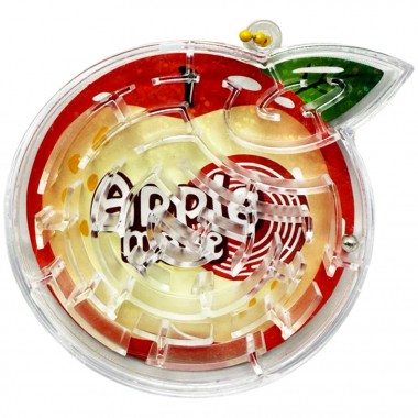 Детская головоломка лабиринт Apple maze 2347(Red) розмір 7х1х9 см Детская головоломка лабиринт Apple maze 2347(Red) розмір 7х1х9 см