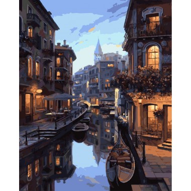 Картина по номерам Brushme Ночная Венеция GX7673