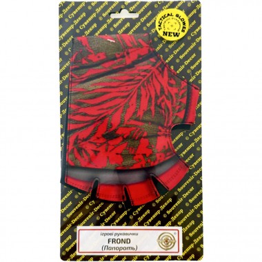 Игровые перчатки FROND GLO-Fr принт Папоротник из STANDOFF 2