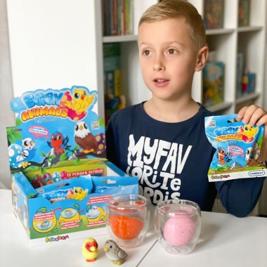 Растущая игрушка Птички #sbabam 91/CN22 в яйце «Eggy Animals»