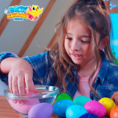 Растущая игрушка Птички #sbabam 91/CN22 в яйце «Eggy Animals»