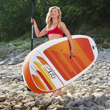 SUP-борд 65349, 274 x 76 x 12 см, дошка, весло, ручний насос, сумка