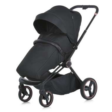 Коляска дитяча універсальна 2 в 1 PERSONA ME 1091-B Black