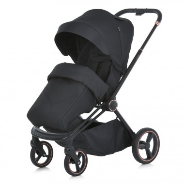 Коляска дитяча універсальна 2 в 1 PERSONA ME 1091-B Black