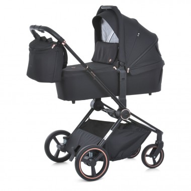 Коляска дитяча універсальна 2 в 1 PERSONA ME 1091-B Black