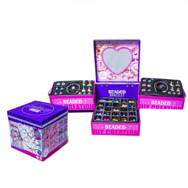 Детский набор с украшениями для создания шарм-браслетов Jewelry Box KSY951