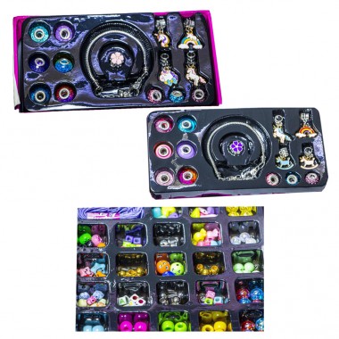 Детский набор с украшениями для создания шарм-браслетов Jewelry Box KSY951