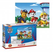 Дитячі Пазли 2 в 1 Paw Patrol