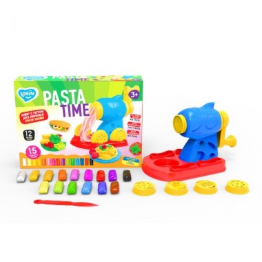 Набор для креативного творчества с тестом Pasta Time TM Lovin 41195, 15 цветов