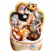 Дерев'яний пазл-вкладиш