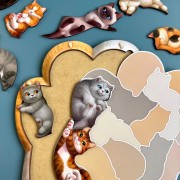 Дерев'яний пазл-вкладиш