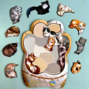 Дерев'яний пазл-вкладиш