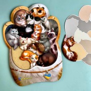 Дерев'яний пазл-вкладиш