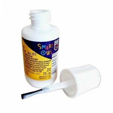 Клей канцелярский ПВА 356291 с кисточкой 20 грамм