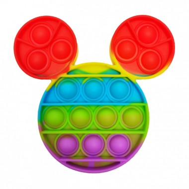 Игрушка-антистресс POP-IT PPT-M(Multicolor) Микки Маус Разноцветный