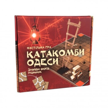 Настольная игра Катакомбы Одессы Strateg 30285 развлекательная