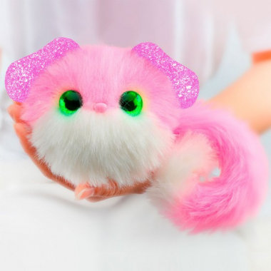 Игровой набор с интерактивным щенком Бабли Pomsies S3 01958-Pb со светом и звуком