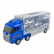 Детский трейлер с машинками PS006-3 в наборе 6 машинок