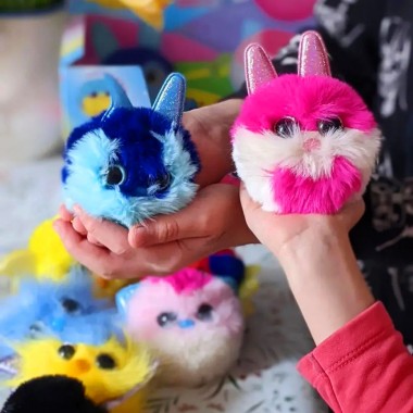 Мягкая коллекционная игрушка-сюрприз Зайчики и птички #sbabam T082-2019 серия Doki Doki