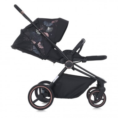Коляска дитяча універсальна 2 в 1 PERSONA ME 1091-B Black Art
