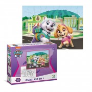 Дитячі Пазли 2 в 1 Paw Patrol