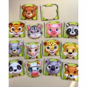 Деревянный пазл-вкладыш