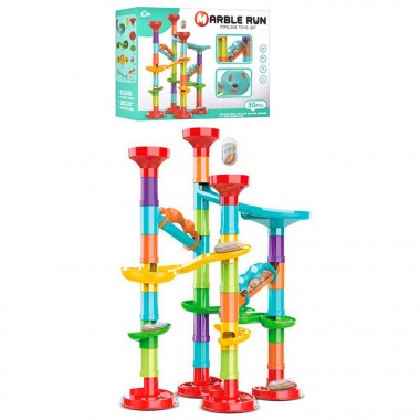 Игра лабиринт Marble Run  8803, 50 деталей